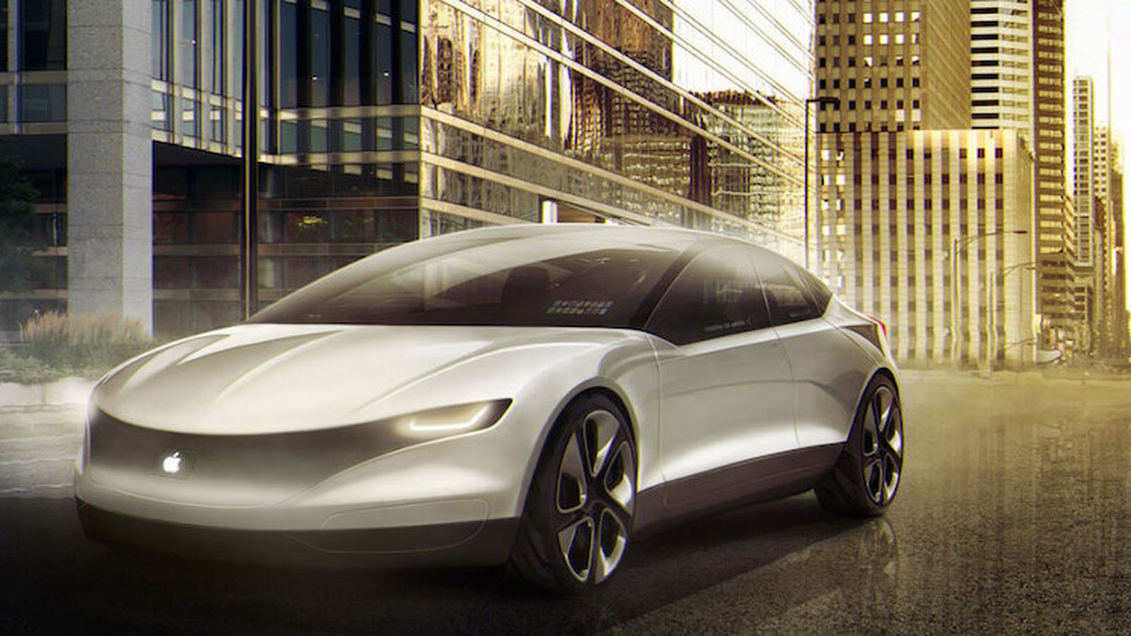 شكل تخيلي لسيارة آبل المستقبلية
