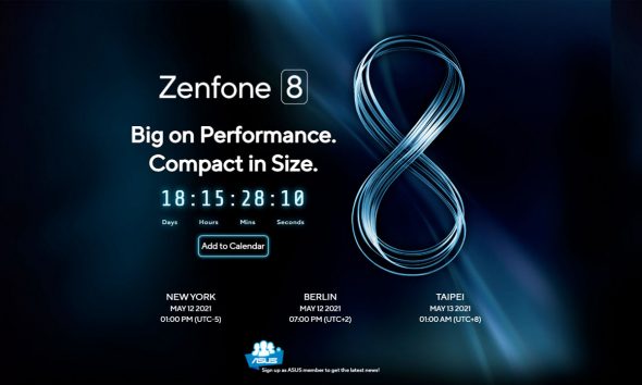 حدث إطلاق هاتف Asus Zenfone 8 - أسوس