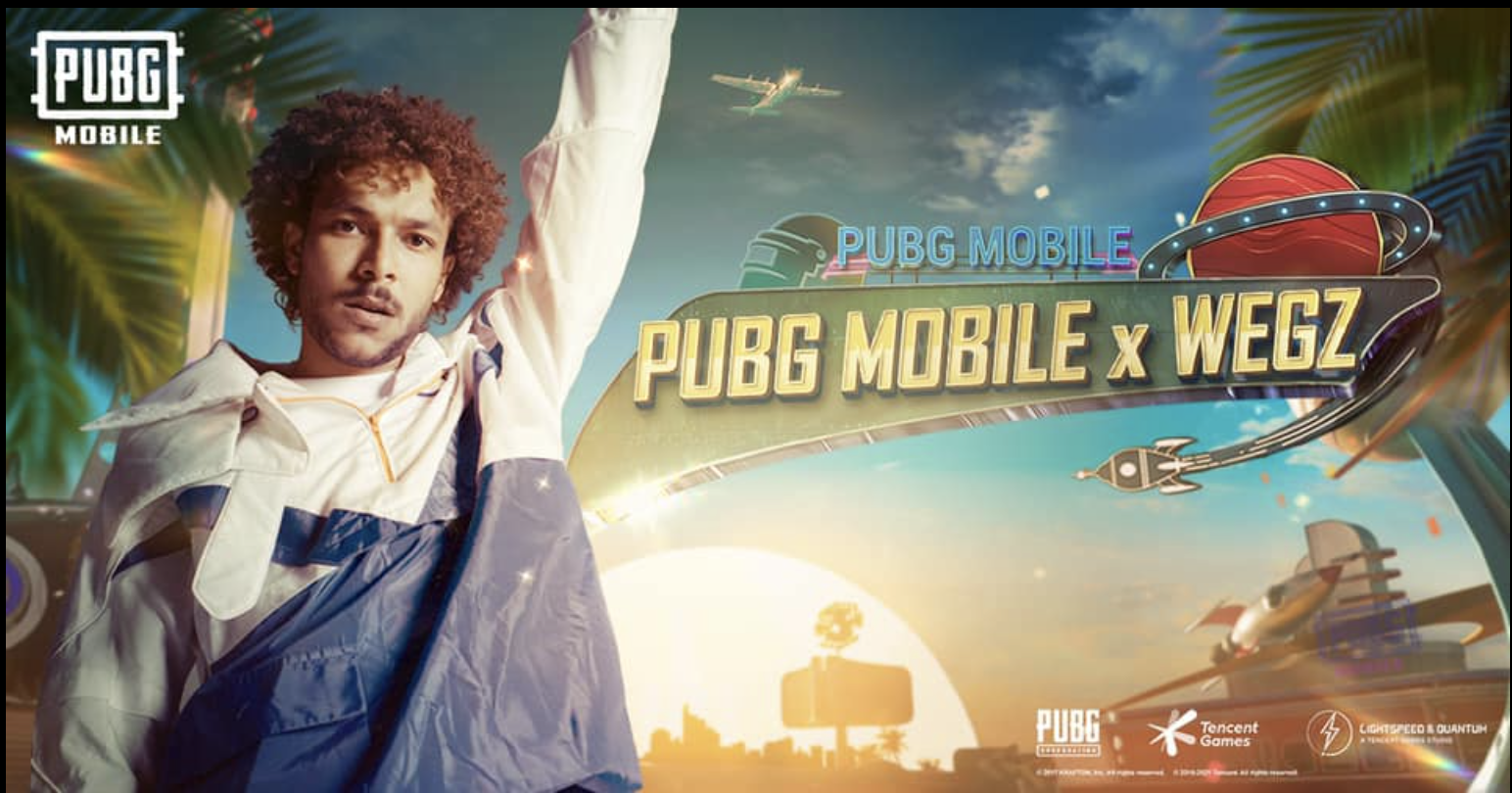 مغنى الراب المصري Wegz - لعبة PUBG MOBILE