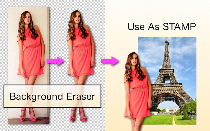 تطبيق Background Eraser - أفضل تطبيقات تفريغ الصور 