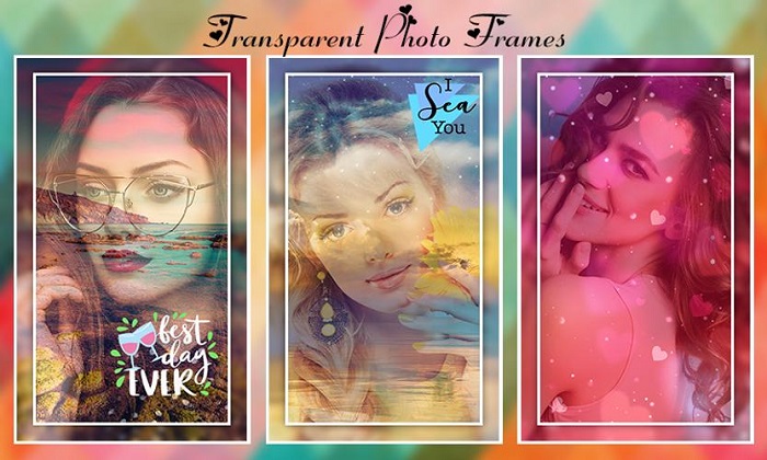 تطبيق Transparent Photo Frames - أفضل تطبيقات تفريغ الصور 