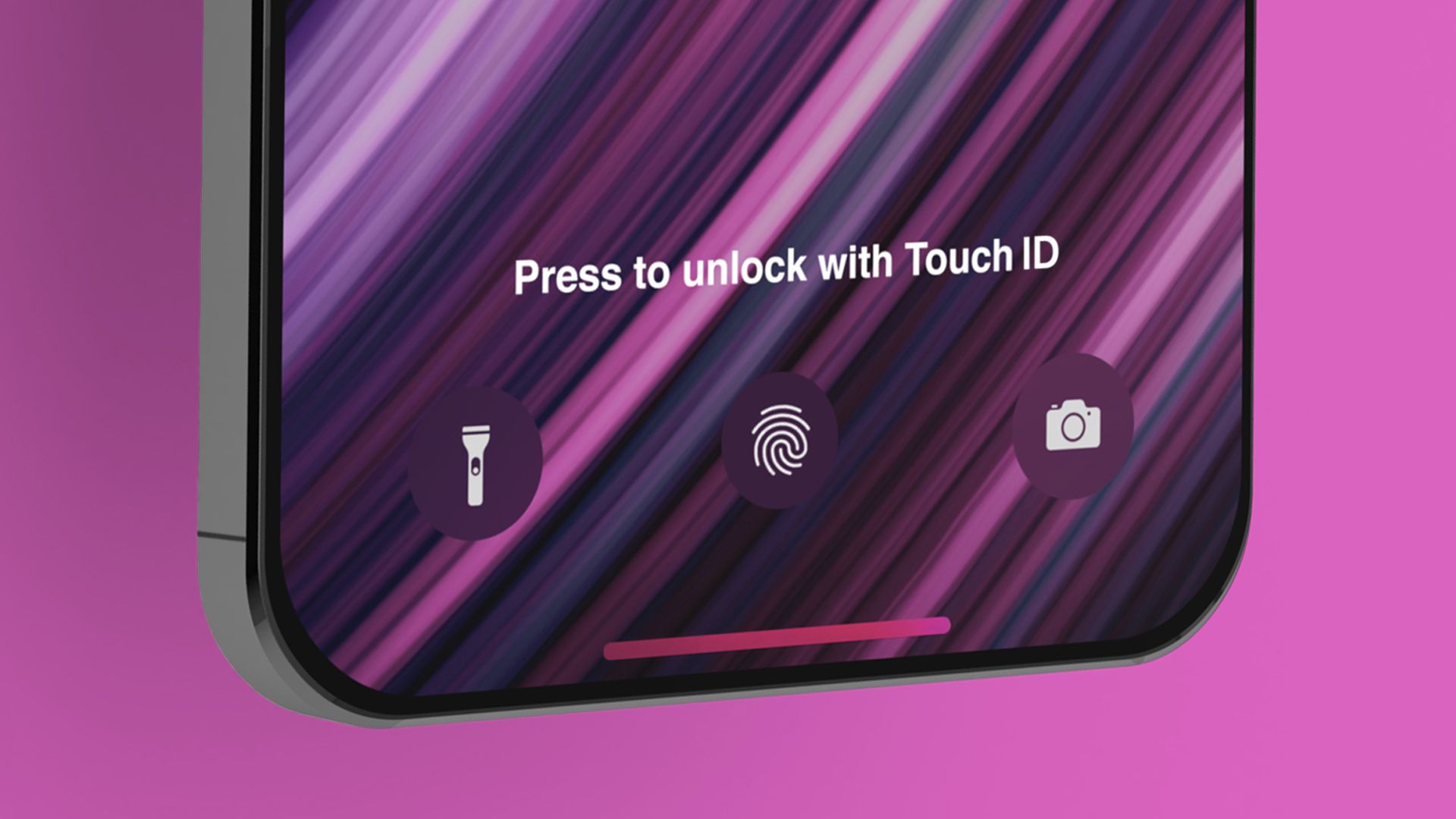 آبل - مستشعر Touch ID على الآيفون 13