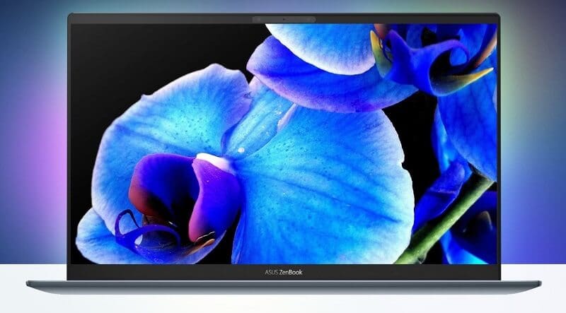 الشاشة - ASUS ZenBook 13 OLED