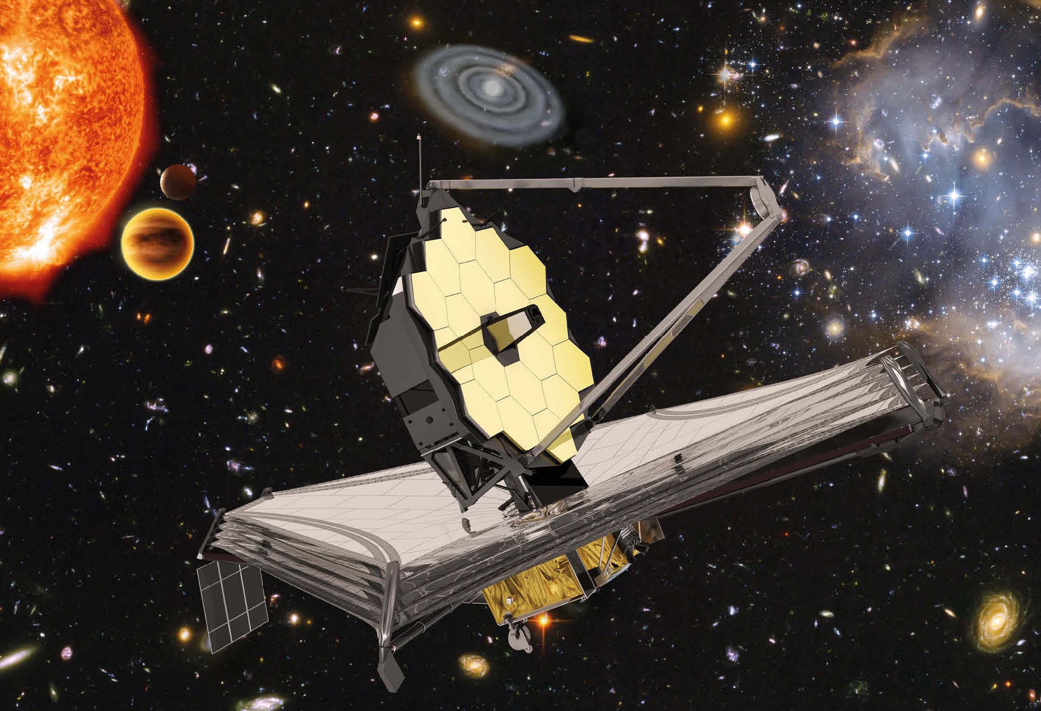 مقراب جيمس ويب - تلسكوب جيمس ويب يصل إلى مداره النهائي