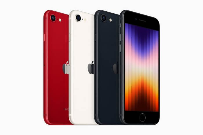ألوان هاتف آبل الافتصادي - iPhone SE 2022