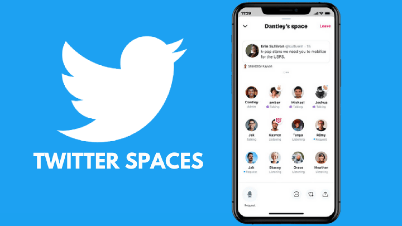 Twitter Spaces - إنشاء مقاطع صوتية في Spaces