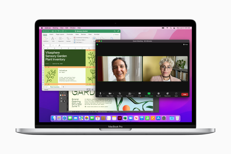 الشاشة الرئيسية - MacBook Pro 2022