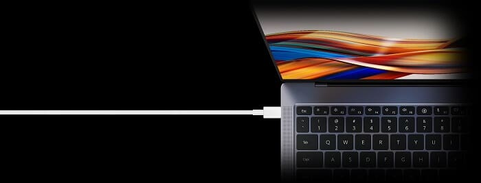 الشحن - Huawei MateBook X Pro 2022