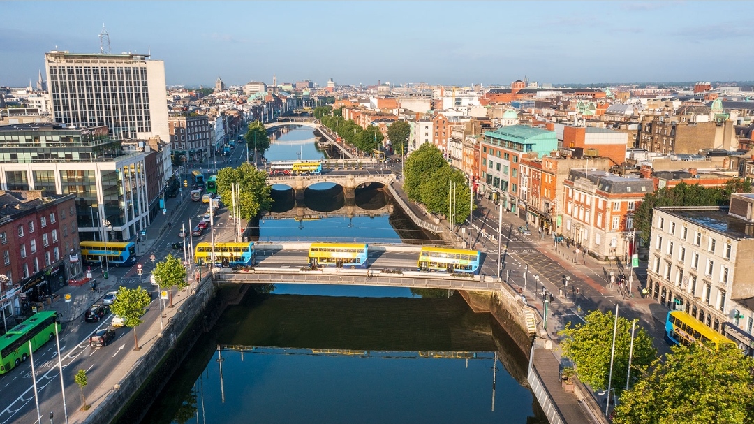العاصمة الأيرلندية دبلن - بناء مراكز البيانات في أيرلندا