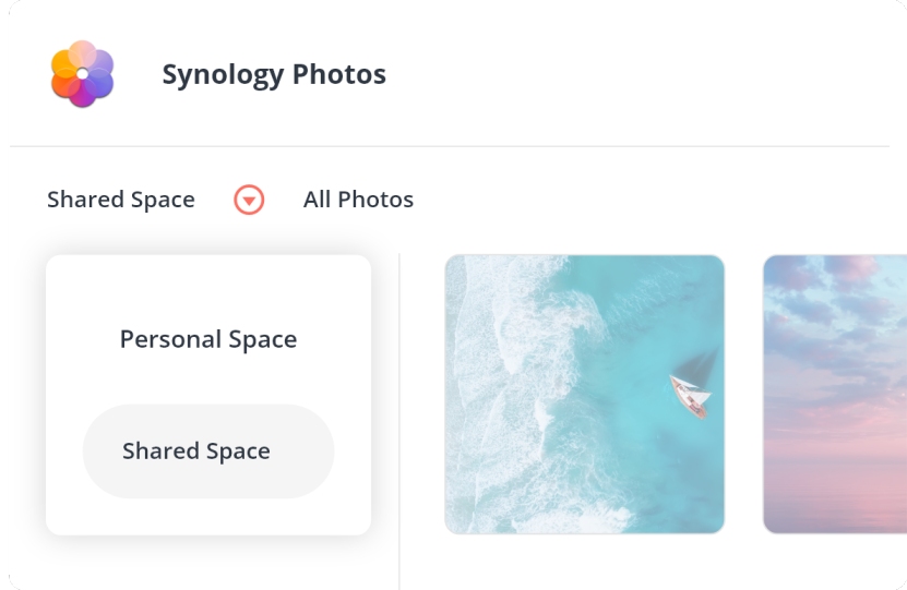 Synology Photos Shared space