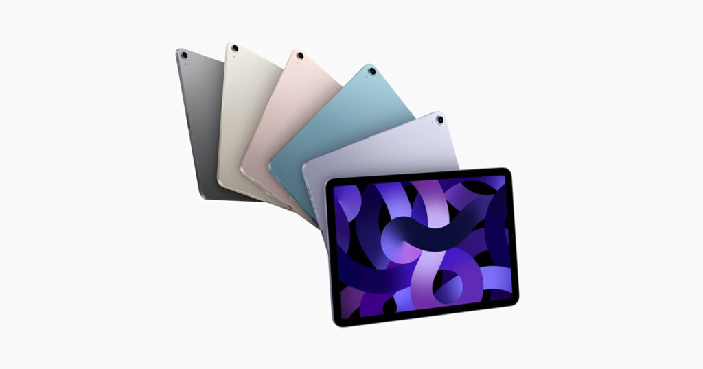 Apple iPad Air (2022) - أفضل تابلت في 2023