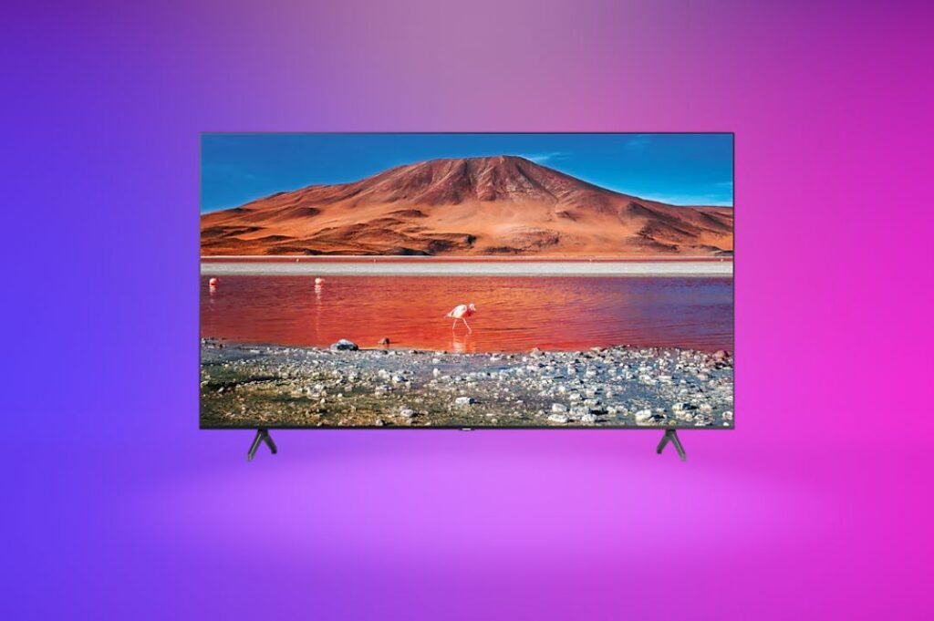 Samsung 70-inch TU-7000 - أفضل شاشات تلفزيون 70 بوصة في 2023
