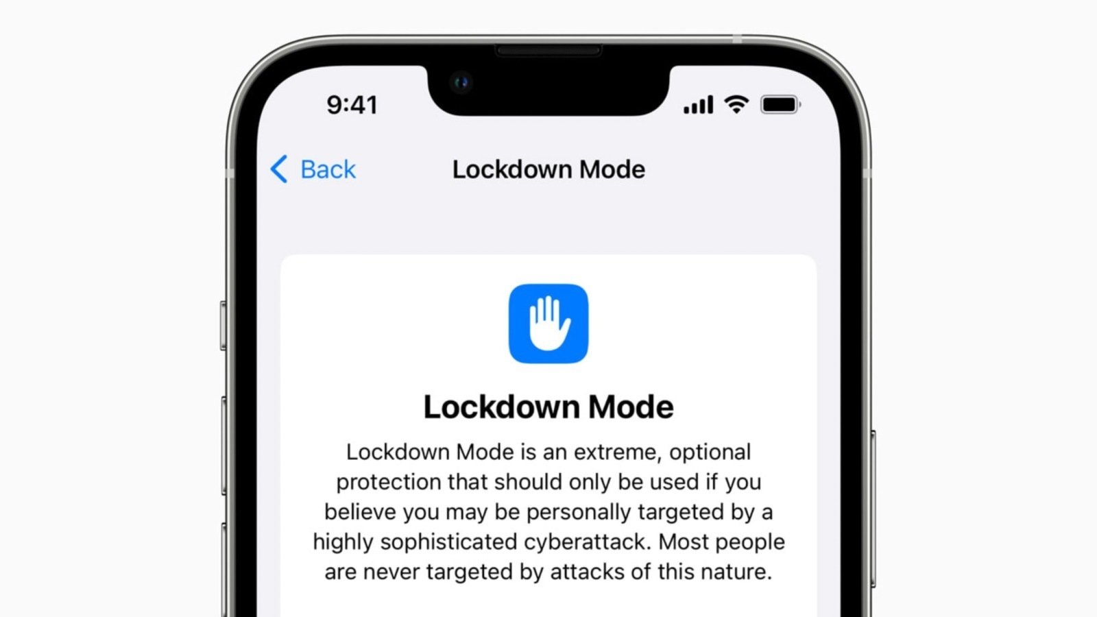 Lockdown mode 