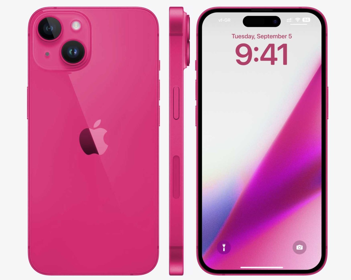 Pink iPhone 1