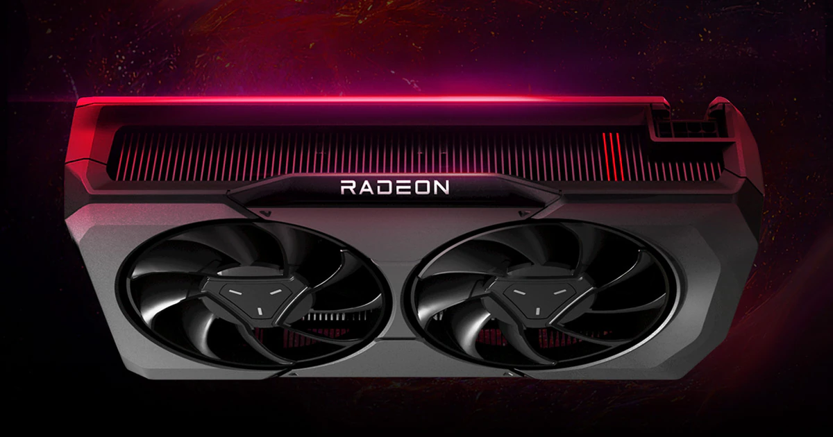 ظهور بطاقة رسوميات AMD Radeon RX 7600 XT بذاكرة 10 و 12 جيجابايت