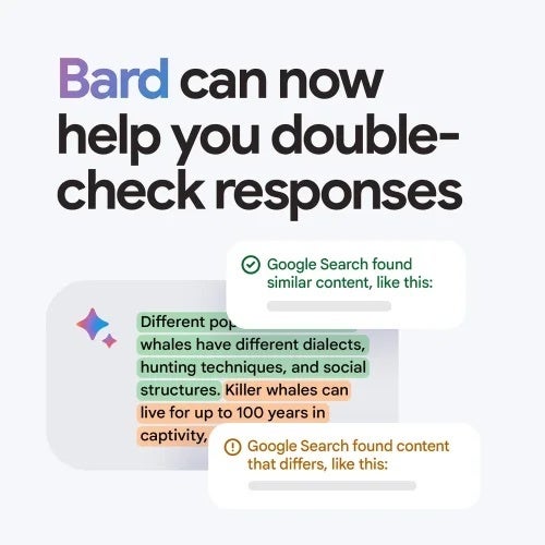 Bard Double Check Responses