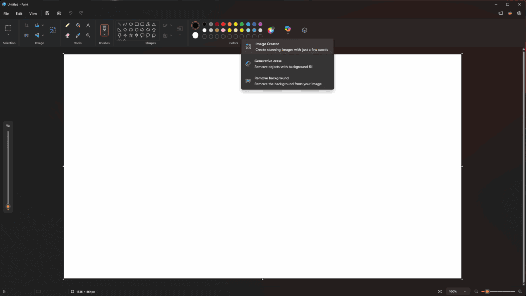 ويندوز-11-هل-تعلم-أن-برنامج-الرسام-يحتوي-على-بعض-أدوات-الذكاء-الاصطناعي