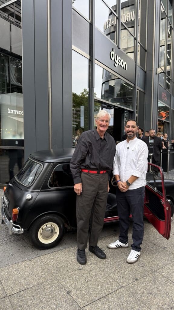 Ahmad Abu Jamil - With Sir James Dyson interview Large