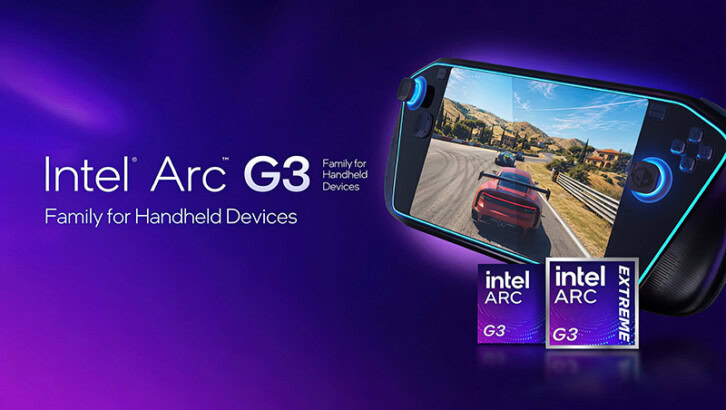 شرائح Intel Arc G3 SoC