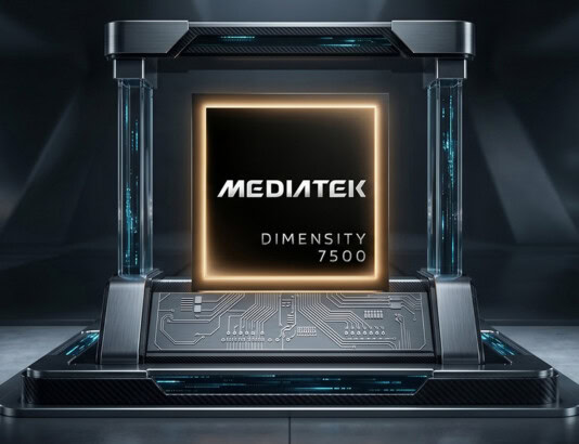 شركة MediaTek تُعلن عن شريحة Dimensity 7500 لهواتف الفئة المتوسطة