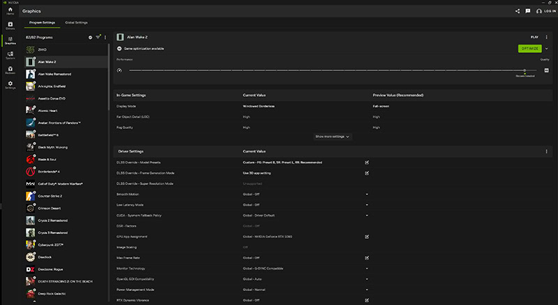 وداعًا NVIDIA Control Panel الآن تطبيق NVIDIA App هو وجهتك الوحيدة