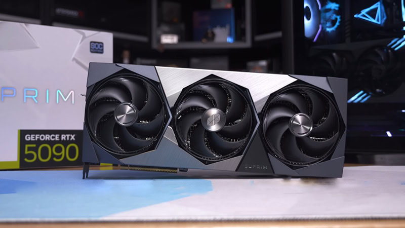 بطاقة RTX 5090 Suprim تقع ضحية لموصل 12VHPWR