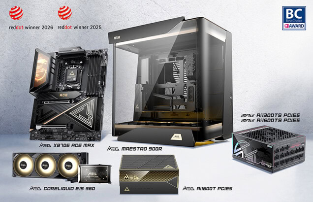 شركة MSI تحصد 4 جوائز Best Choice في معرض Computex 2026