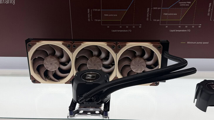 شركة Noctua تستعرض أول مبرد مائي