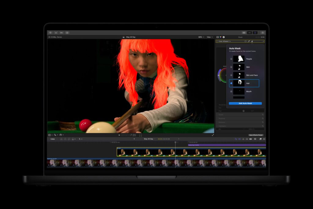 Final Cut Pro Auto Mask