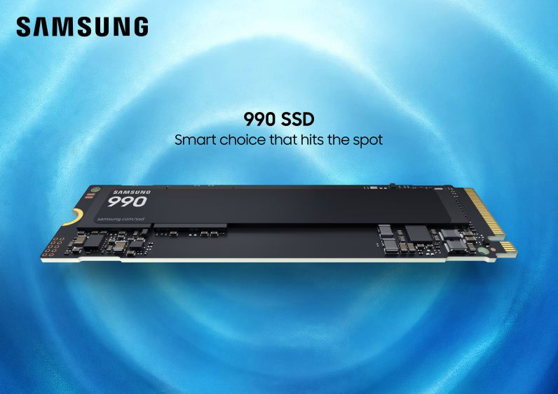 سامسونج تكشف عن وحدة تخزين Samsung 990 SSD