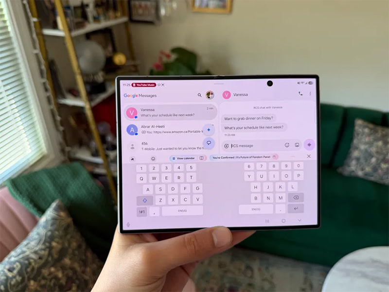 واجهة One UI 9 وسنوات الدعم على Galaxy Z Fold 8