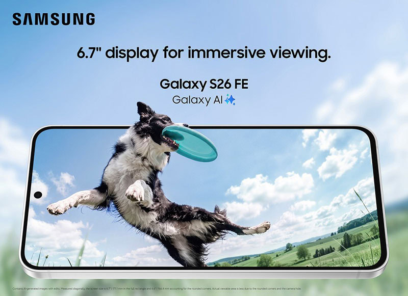 أبرز الخصائص التقنية بهاتف Galaxy S26 FE